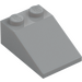 LEGO Medium Stone Gray Slope 2 x 3 (25°) with Rough Surface (3298)