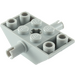 LEGO Mittleres Steingrau Steigung 2 x 4 (45°) Doppelt Invertiert mit Pins (15647 / 30390)