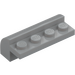 LEGO Medium steingrå Skråning 2 x 4 x 1.3 Buet (6081)