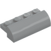 LEGO Medium Stone Gray Slope 2 x 4 x 1 Curved (5842)