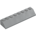 LEGO Medium Stone Gray Slope 2 x 8 (45°) (4445)