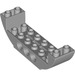 LEGO Gris pierre moyen Pente 2 x 8 x 2 Incurvé Inversé Double (11301 / 28919)