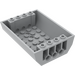 LEGO Medium Stone Gray Slope 6 x 8 x 2 Curved Inverted Double (45410)