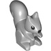 LEGO Gris pierre moyen Squirrel avec Noir Nose (67989)
