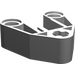 LEGO Medium Stone Gray Technic Foot with Crossaxle and Two Pinholes (58177)