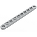 LEGO Medium steengrijs Technic Plaat 1 x 10 met Gaten (2719)