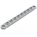 LEGO Medium Stone Gray Technic Plate 1 x 10 with Holes (2719)