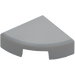 LEGO Medium Stone Gray Tile 1 x 1 Quarter Circle (25269)