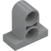 LEGO Medium Stone Gray Tile 1 x 2 with Perpendicular Beam 2 (32530)