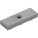 LEGO Medium Stone Gray Tile 1 x 3 Inverted with Hole (35459)