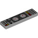 LEGO Medium Stone Gray Tile 1 x 4 with Gauges, Lever (2431 / 73875)