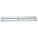 LEGO Medium Stone Gray Tile 1 x 8 with Scale Lines Sticker (4162)