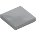 LEGO Medium Stone Gray Tile 2 x 2 with Groove (3068)
