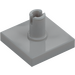 LEGO Medium Stone Gray Tile 2 x 2 with Vertical Pin (2460 / 49153)