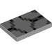 LEGO Medium Stone Gray Tile 2 x 3 with Gray pixels (26603 / 68484)