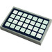 LEGO Medium Stone Gray Tile 2 x 3 with Solar Panel Sticker (26603)