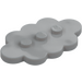 LEGO Střední kamenná šedá Dlaždice 3 x 5 Cloud s 3 Cvočky (35470)