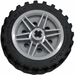 LEGO Medium Stone Gray Tire Ø 43.2 x 14 with Rim, Narrow Ø30 x 14 with Axle Hole