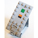 LEGO Medium Steengrijs Top for Power Functions Battery Doos (87513)