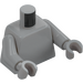 LEGO Medium Stone Gray Torso with Arms and Hands (73403 / 76382)