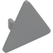 LEGO Medium Stone Gray Triangular Sign with Split Clip (30259 / 39728)