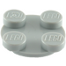 LEGO Gris pierre moyen Turntable 2 x 2 assiette Haut (3679)