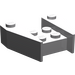 LEGO Gris pierre moyen Coin 3 x 4 sans encoches pour tenons (2399)