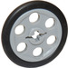 LEGO Середній камінь сірий Wedge Belt Wheel with Tire for Wedge-Belt Wheel/Pulley