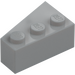 LEGO Medium Stone Gray Wedge Brick 3 x 2 Right (6564)