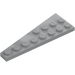 LEGO Medium Stone Gray Wedge Plate 3 x 8 Wing Right (3545)