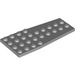 LEGO Medium Stone Gray Wedge Plate 4 x 9 Wing without Stud Notches (2413)