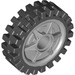 LEGO Medium Stone Gray Wheel Ø24 x 7 with Black Tire (74214)