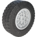 LEGO Medium Stone Gray Wheel 43.2 X 18 with Tire 62.4 x 20