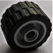 레고 미디엄 스톤 그레이 Wheel Hub 14.8 x 16.8 with Centre Groove with Tire 24 x 14 Shallow Tread (Tread Small Hub) without Band around Center of Tread