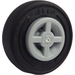 LEGO Medium Stone Gray Wheel Rim Ø8 x 6.4 without Side Notch with Tire 14mm D. x 4mm Smooth Small Single New Style