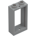 LEGO Medium Stone Gray Window Frame 1 x 2 x 3 without Sill (3662 / 60593)