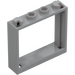 LEGO Medium Stone Gray Window Frame 1 x 4 x 3 (60594)