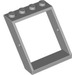 LEGO Medium Stone Gray Window Frame 4 x 4 x 3 Roof (4447)