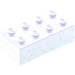 LEGO Medium Violet Brick 2 x 4 (3001)