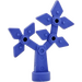 LEGO Mittelviolett Duplo Blume mit Rhomb (44535)
