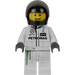 LEGO Mercedes AMG Petronas F1 Race Bil Sjåfør med Svart Hjelm Minifigur