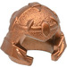 LEGO Metallic koper Helm met Cheek Protection en Dun Bands (60751 / 61850)