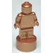 LEGO Cuivre métallique Minifig Statuette (53017 / 90398)