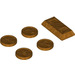 LEGO Metallisches Gold Coin und Metal Bar Pack (15629 / 97053)