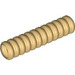 LEGO Metallisches Gold Corrugated Schlauch 3.2 cm (4 Bolzen) (23394 / 50328)