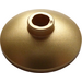 LEGO Metallic Gold Dish 2 x 2 (4740)