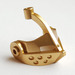 LEGO Metallisches Gold Helm Visier Pointed (2594)