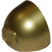 LEGO Metallic Gold Large Helmet Visor with Trapezoid area on top (49480 / 89159)
