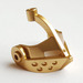 LEGO Metallic Gold Pointed Visor with Eye Slits (2594)