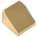 LEGO Oro metallizzato Pendenza 1 x 1 (31°) (50746 / 54200)